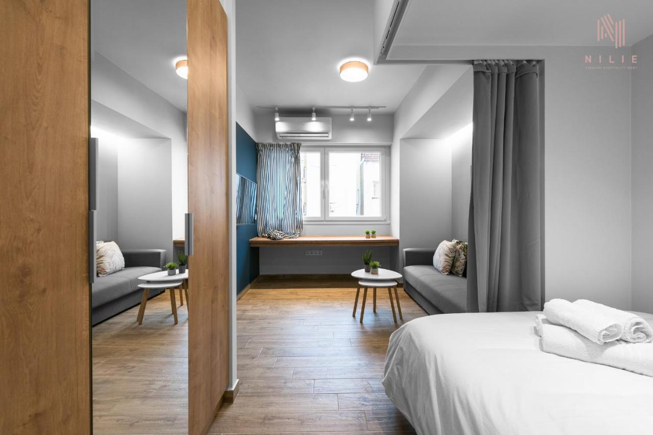 Апартаменты Big Apple Sts, Nilie Hospitality Mgmt Салоники Экстерьер фото